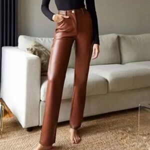 Aritzia Wilfred Brown The Melina Pant
